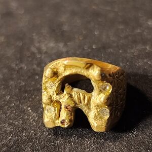 Mens Vintage Horse Lovers Ring